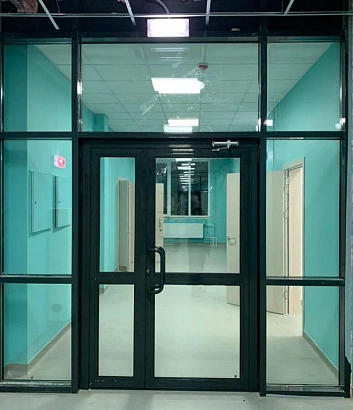 Алюминиевые перегородки 6